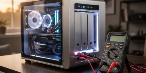Como calcular consumo de um NAS caseiro