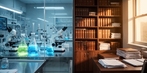 Como separar laboratório e arquivos importantes