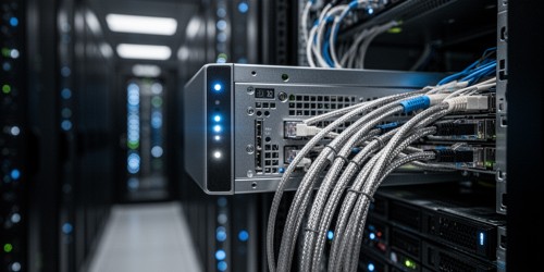 Como o servidor NAS apoia datastores